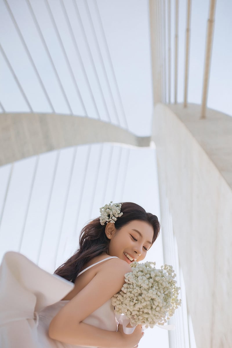 Bride at a wedding